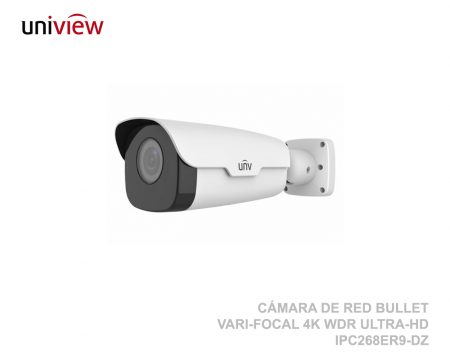 CÁMARA DE RED BULLET VARI-FOCAL 4K WDR ULTRA-HD