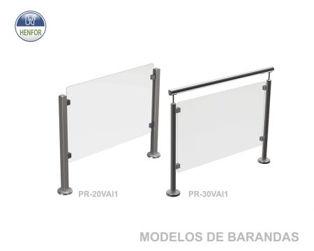 Modelos de barandas