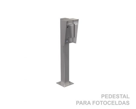 Pedestal para fotoceldas