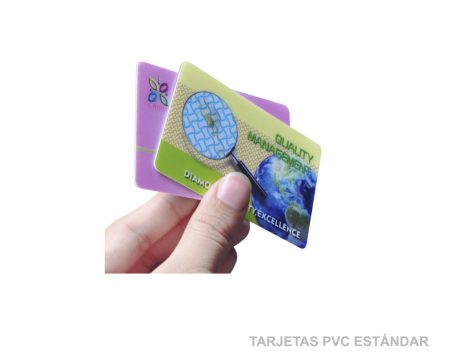 Tarjetas PVC estándar