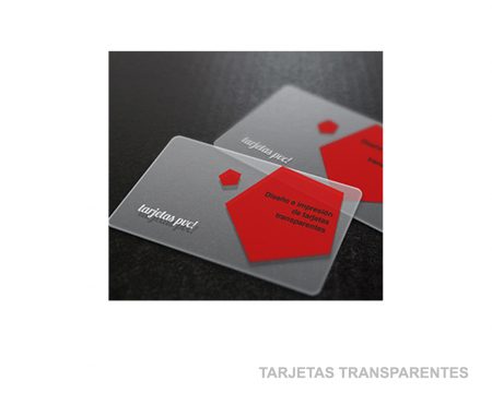 Tarjetas Transparentes